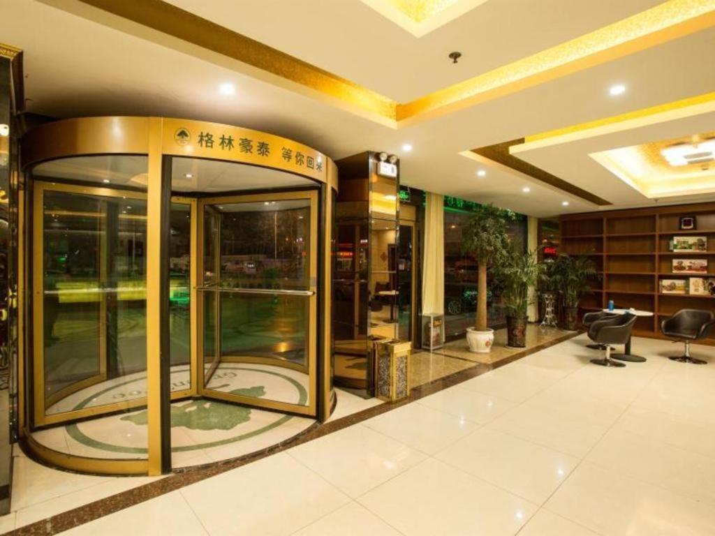 Greentree Inn Shandong Linxi Pingyi Mengyang Road Express Hotel Exterior foto