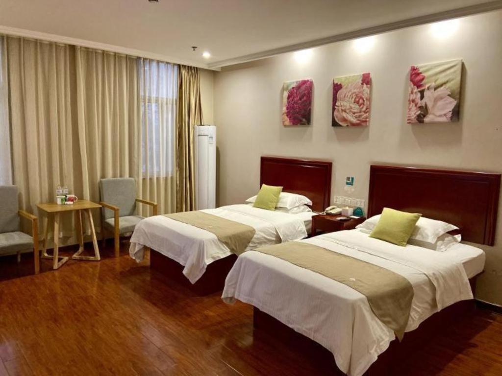 Greentree Inn Shandong Linxi Pingyi Mengyang Road Express Hotel Exterior foto