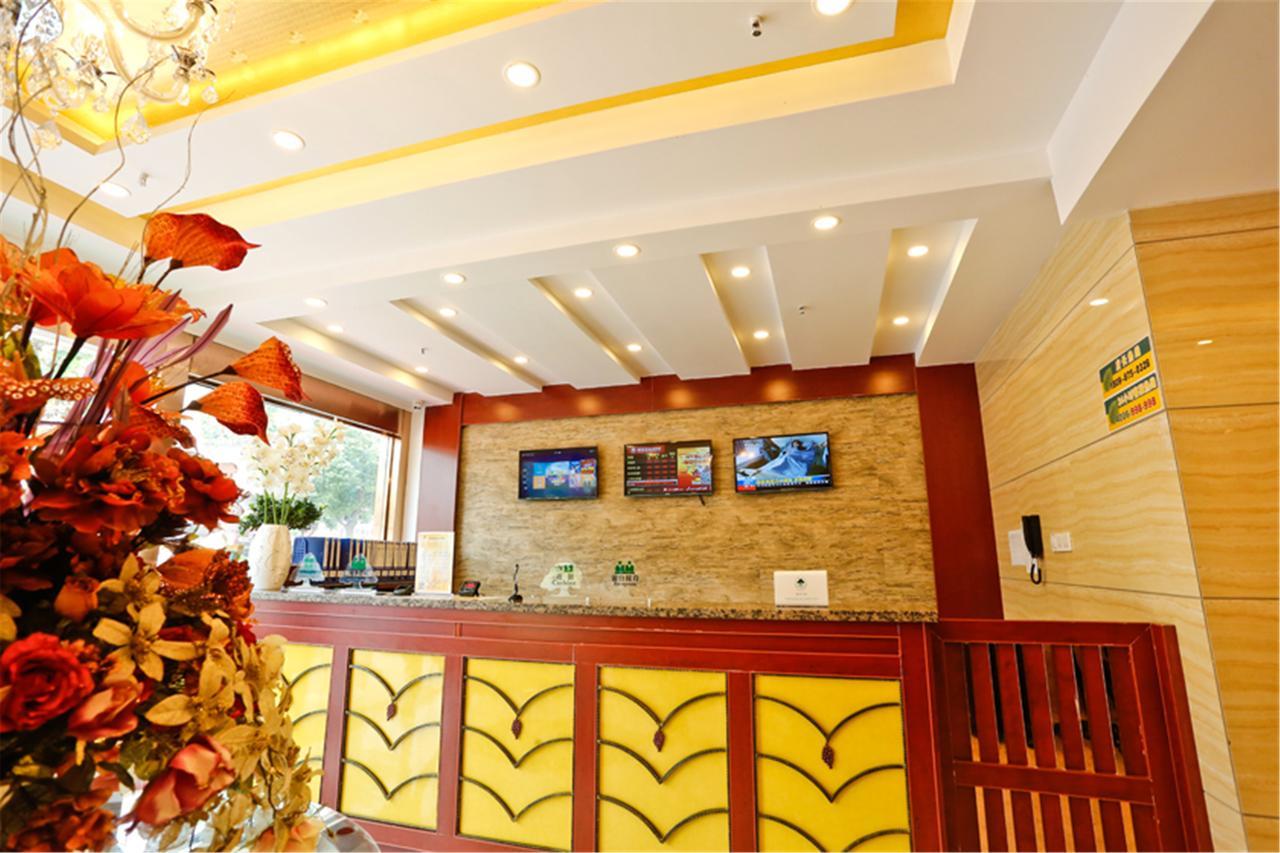 Greentree Inn Shandong Linxi Pingyi Mengyang Road Express Hotel Exterior foto